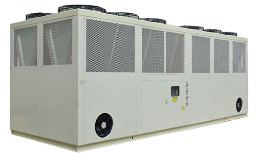 大型風(fēng)冷式冷水機(jī)組安裝