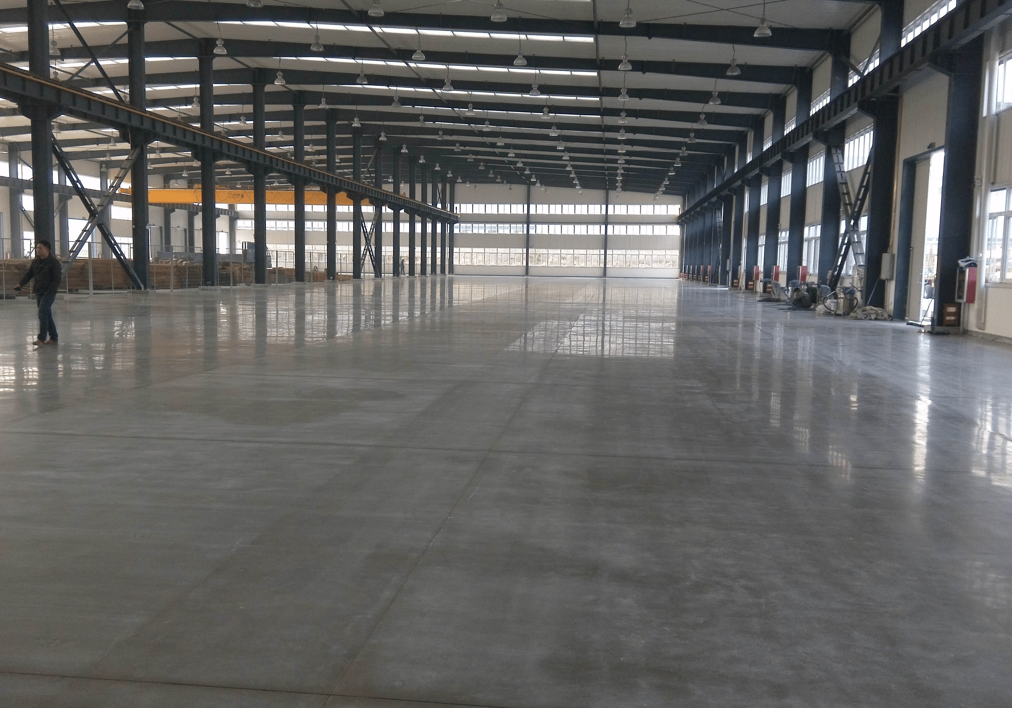 廠房車間混凝土地面找平怎么做才平整又耐用？老師傅手把手教你